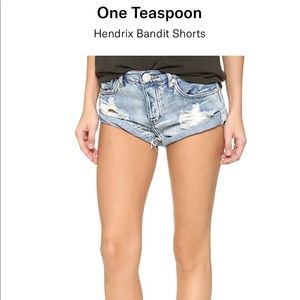 One Teaspoon Bandit Denim Short